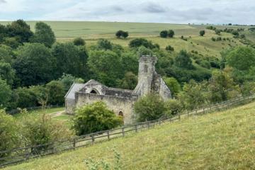 Ruins of St. Martin's Church, Wharram Percy.