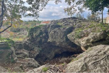 Overall view of Močići mithraeum