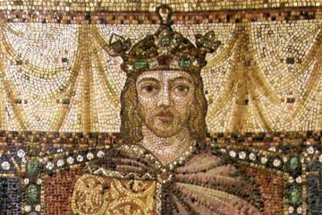 Otto I, Holy Roman Emperor mosaic, 1903, Berlin.