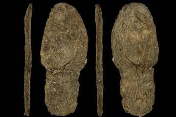 2,400-year-old esparto grass sandals. 