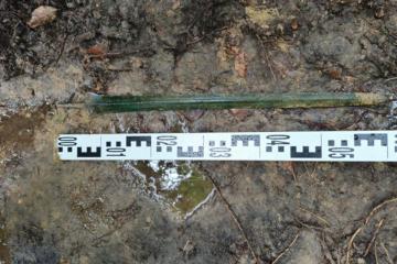 Bronze Age Sword near the find location.   