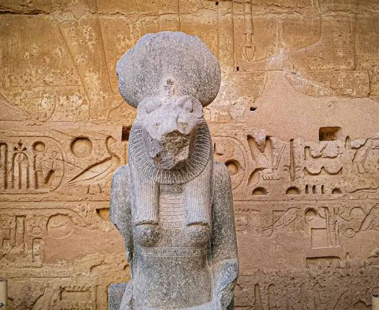 The Egyptian feline deities Sekhmet and Bastet entered the pantheon simultaneously as major asteroid hits.