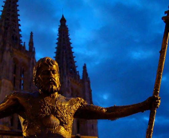 Monument of the pilgrims, Burgos