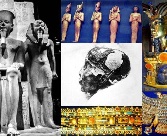 Collection of Egyptian Art, design by Anand Balaji 