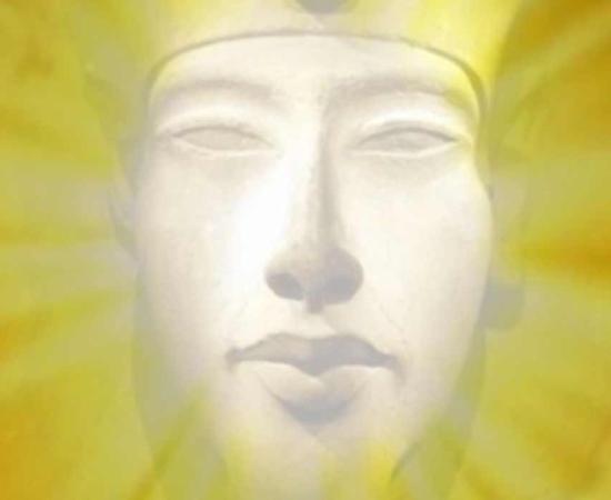 Radiant face of the “Shining One of the Aten”, Akh-en-Aten (author provided).