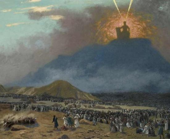 Moses on Mount Sinai by Jean-Léon Gérôme 