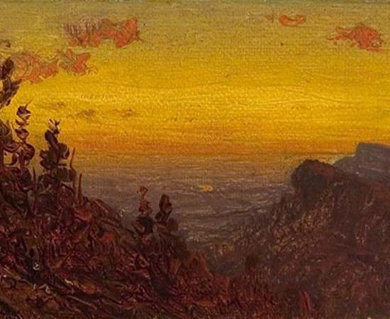 From the Shawangunk Mountains by S Gifford (1823 – 1880)