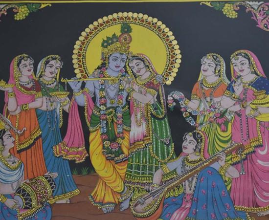 Radha Krishna Painting