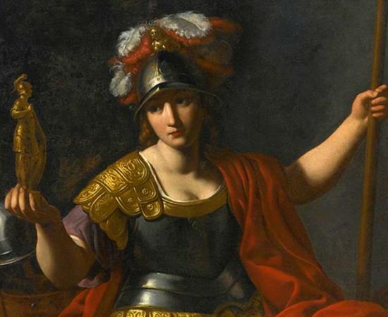 Bellona with Romulus and Remus