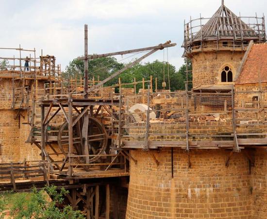 Guédelon Castle, France. Source: Atlantis / Adobe Stock.