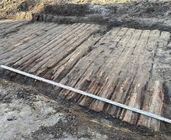 Well-preserved, Ancient Wooden Road Discovered Beneath Old Polish Town