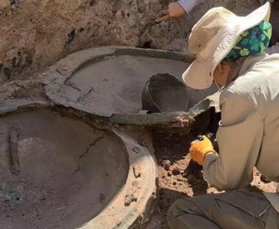 2,700-Year-Old Bronze Shields and Helmet Dedicated to Chief God Haldi 