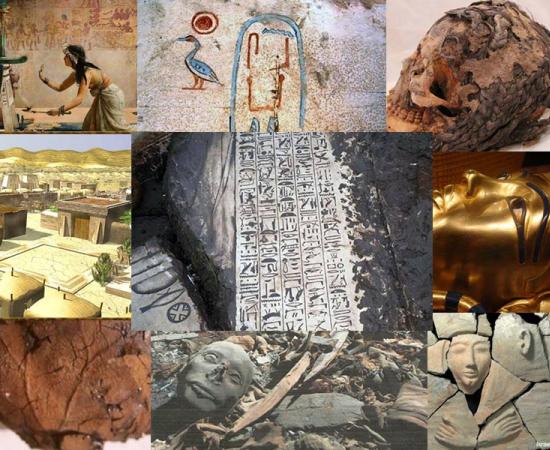 Top Ten Ancient Egyptian archaeological  Discoveries of 2014