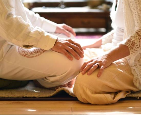 A couple engaged in a tantric meditation.	Source: Cubodeluz/Adobe Stock This article 
