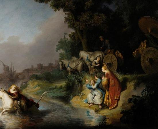 The Abduction of Europa by Rembrandt, 1632 (Wikimedia Commons)