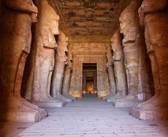 Great Pillared Hall, Temple of Ramesses II, Abu Simbel