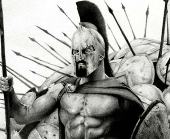 King Leonidas by David Baldo 