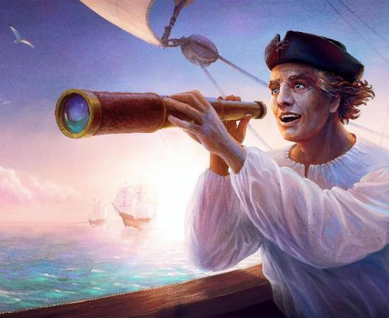 The Age of Discovery was a time when European explorers journeyed across the world. Source: oleskalashnik/Adobe Stock