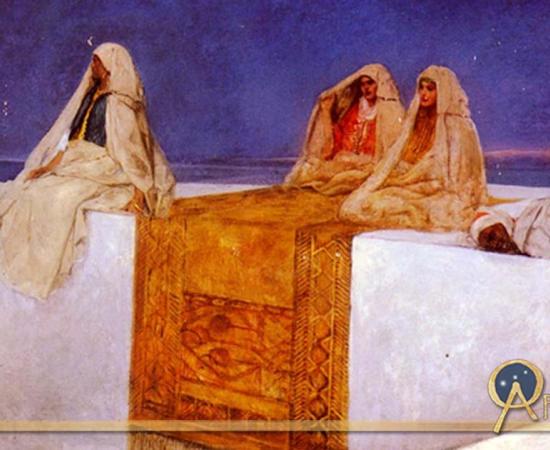 Arabian Nights by Jean-Joseph Benjamin Constant (1845 – 1902) (Public Domain)