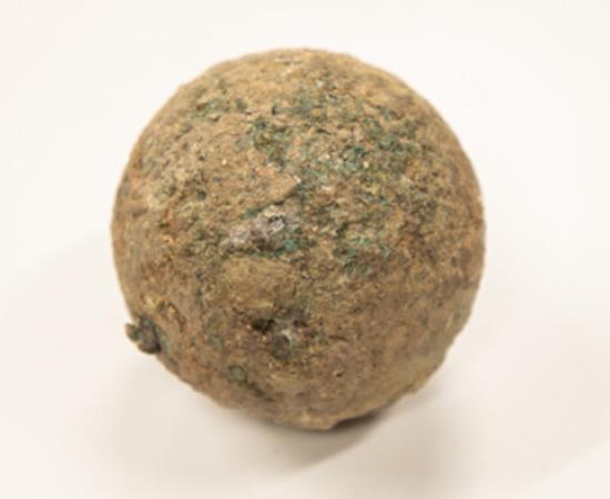Intact 190-Year-Old Cannonball Discovered At The Alamo