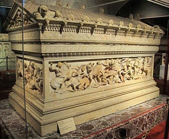 The ‘Alexander’ sarcophagus from Sidon