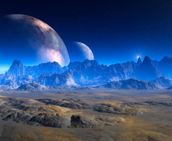 Alien planet