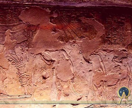 Ancient Egyptian relief. Design by Anand Balaji. (Image credit: Julian Tuffs);Deriv.