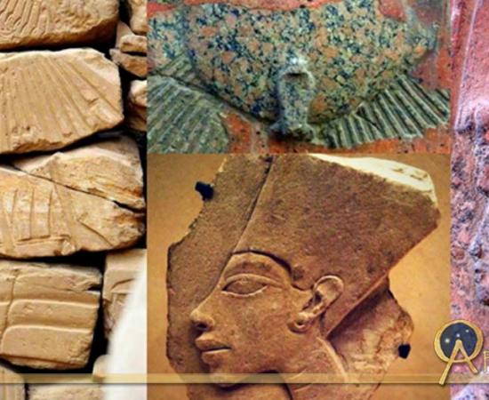 Collage of Egyptian art, design by Anand Balaji.