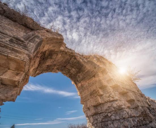 Ruins of Anavarza (Anazarbus), Adana, Turkey.