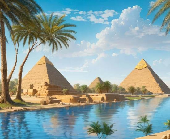 The Nile turned ancient Egypt into a superpower. Source: ahmudz / Adobe Stock.