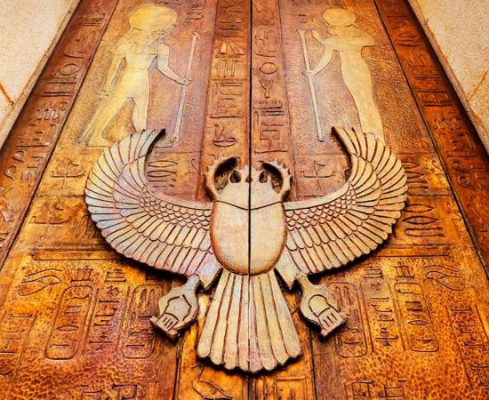 Ancient Egypt hieroglyphics. Source: Andrii Vergeles / Adobe Stock.