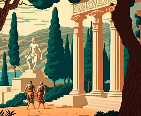 Life in Ancient Greece. Source: Kristian / Adobe Stock.