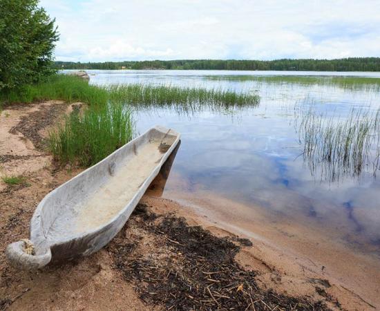 Representative example of an ancient log boat.        Source: Juhku / Adobe Stock
