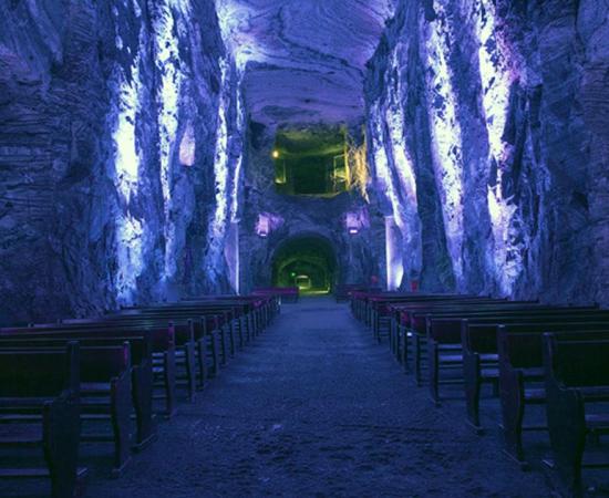 The Salt Cathedral of Zipaquirá 