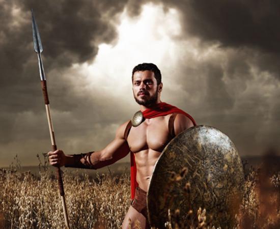 Ancient Greek murder victim was a muscular warrior. 