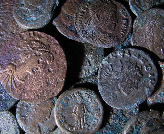 Ancient Roman coins (representational image only)