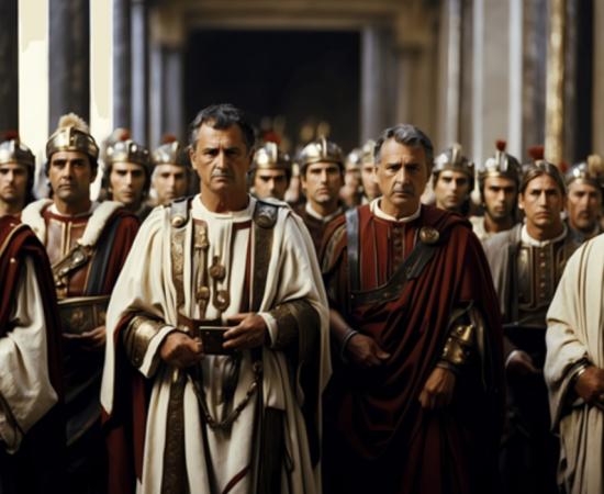 Representation of Roman generals