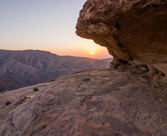 Castle at Al Sela in Tafila, Jordan