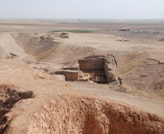 Tell Brak, an ancient city in Syria 