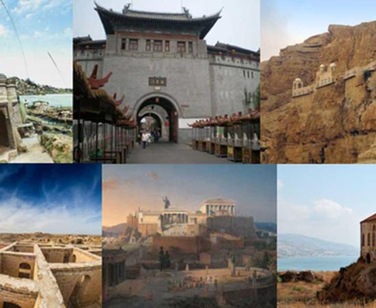 ‘Temple on Ganges in state of collapse, India, ca. 1906’ in the city of Varanasi, India. (Public Domain) Lijing Gate in Luoyang, Henan, China. (CC BY SA 2.0) Quarantal Monastery, Jericho, Palestine. (Tamar Hayardeni/CC BY 3.0) The alleged ‘Abraham house’ in Ur city, Dhi Qar, southern Iraq. (Aziz1005/CC BY 4.0) ‘The Acropolis at Athens’ (1846) by Leo von Klenze. (Public Domain) A traditional (at least for the 19th century) lebanese house on the seafront near Byblos Castle, Byblos, Lebanon. (CC BY SA 3.0)
