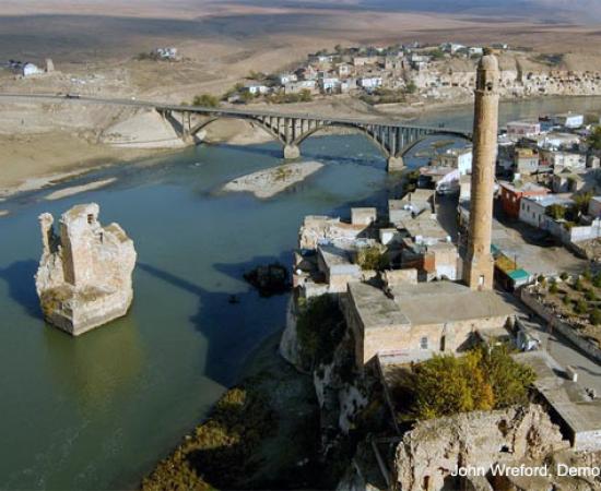 Ancient monuments in Hasankeyf