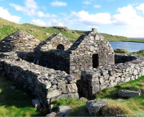 Ancient ruins on High Island