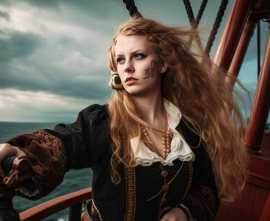 Female pirate. Source: aicandy / Adobe Stock.