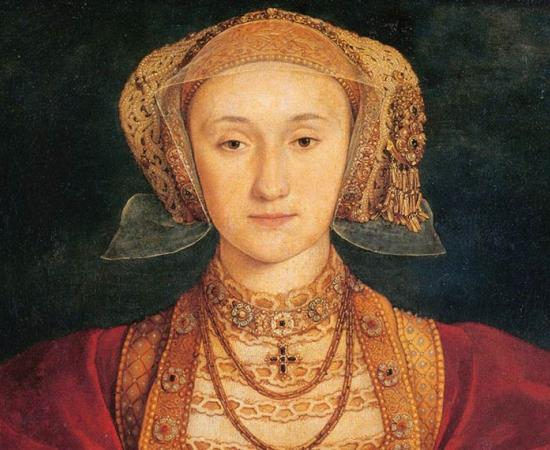 Portrait of Anne of Cleves by court artist Hans Holbein the Younger. Source: Public domain