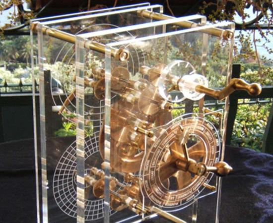 Modern model of the Antikythera Mechanism ( CC BY-SA 3.0 )