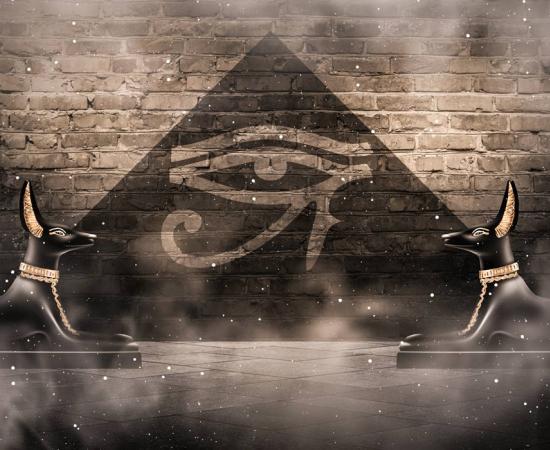 Illustration of Anubis statues (MiaStendal / Adobe Stock)