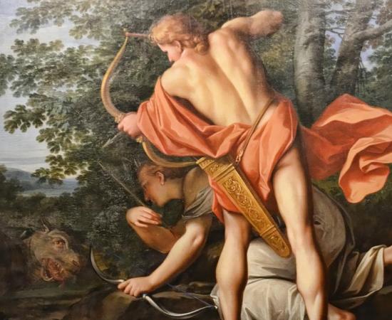 The Greek god Apollo slaying the giant serpent, ‘Python’      Source:   Choo Yut Shing / CC BY-NC-SA 2.0