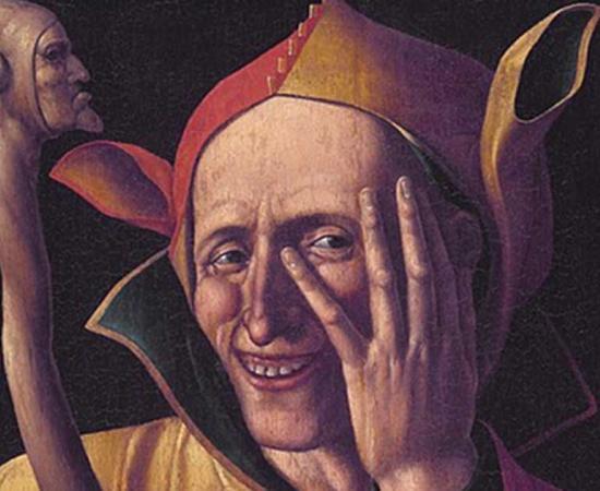 The laughing jester // Art museum of Stockholm, Sweden.