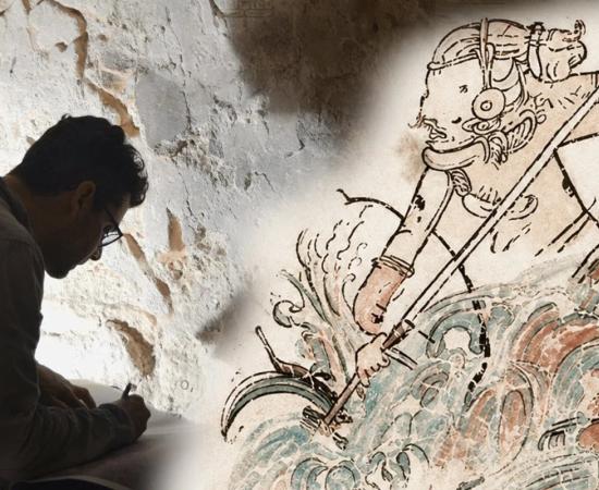 Reconstruction of the mythical Maya hero Juun Ajaw