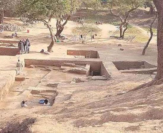 Capital of Vakataka dynasty excavated in Nagpur